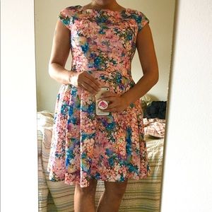 Betsy Johnson Summer Floral Dress - Vintage 90s style